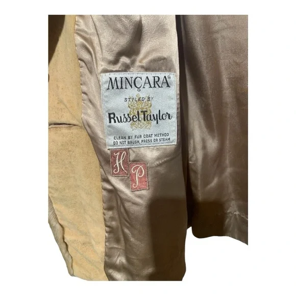 Vintage Mincara by Russel Taylor Authentic Mink Fur Coat - Picture 4 of 6